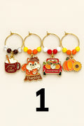 Handmade Fall Drink Charms
