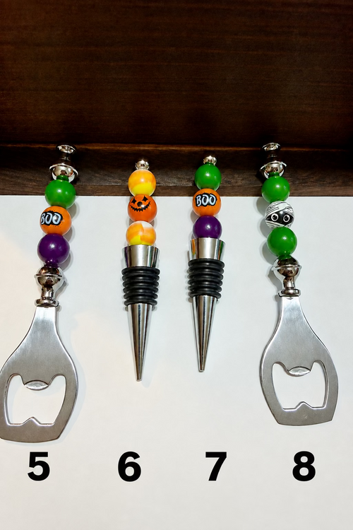 Halloween Bottle Openers and Wine Stoppers