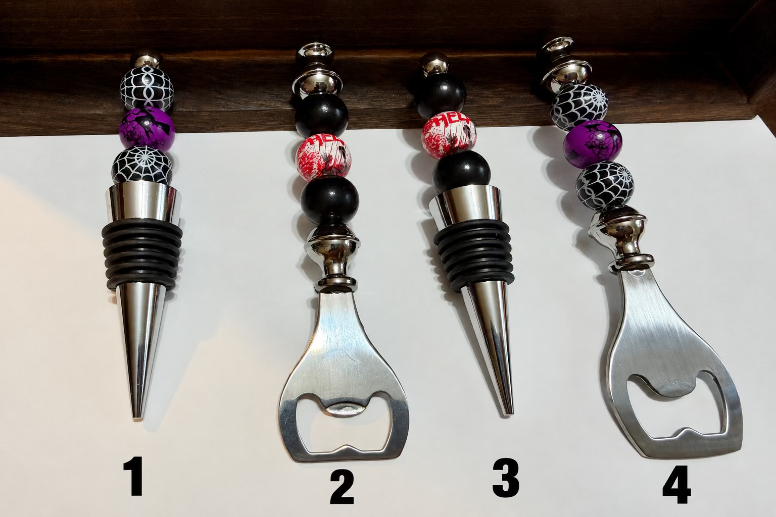 Halloween Bottle Openers and Wine Stoppers