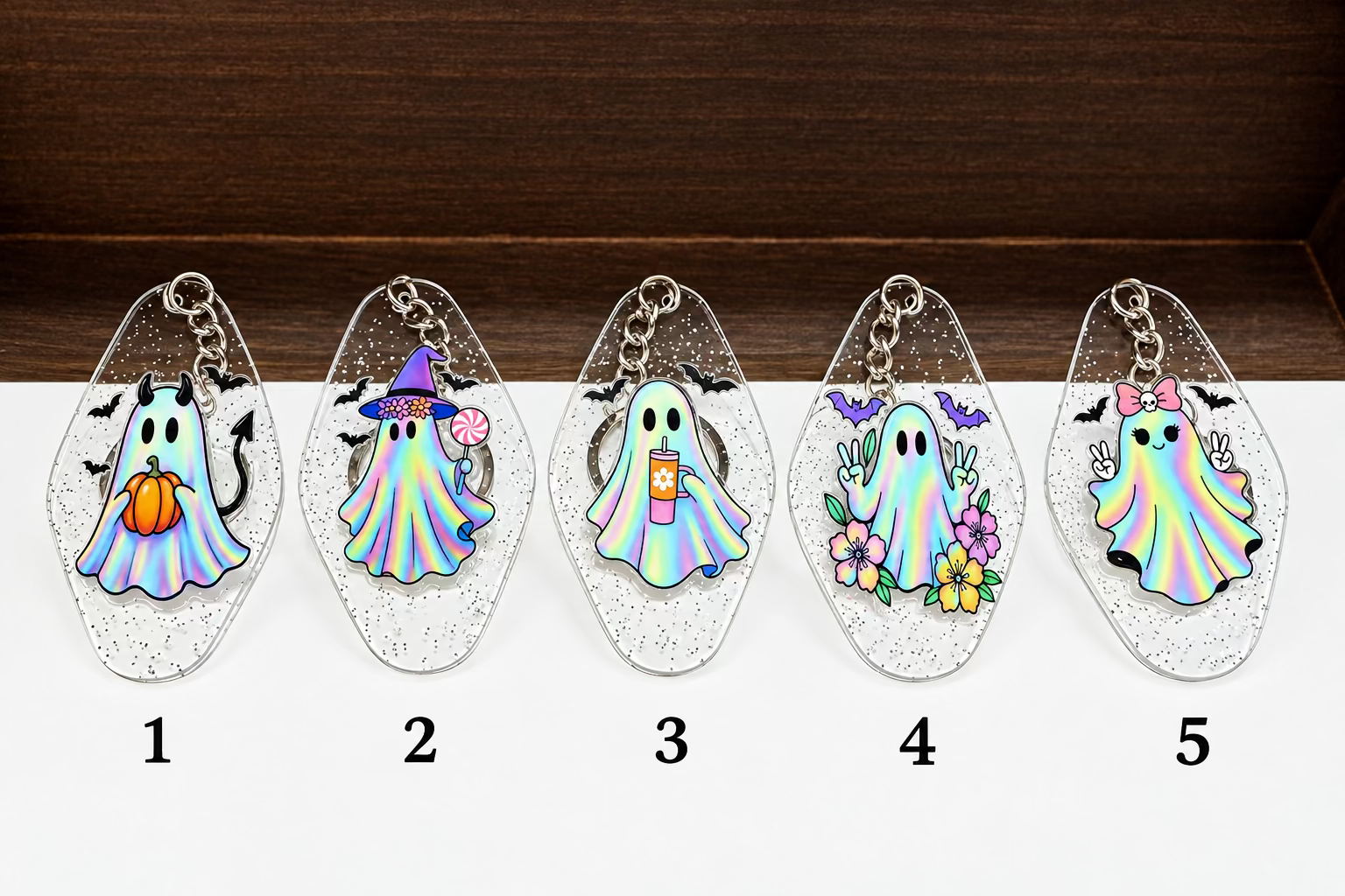 Ghostly Keychains