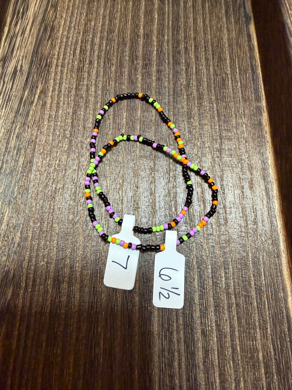 Dainty Stackable Bracelet - Handmade Seed Bead Stretch