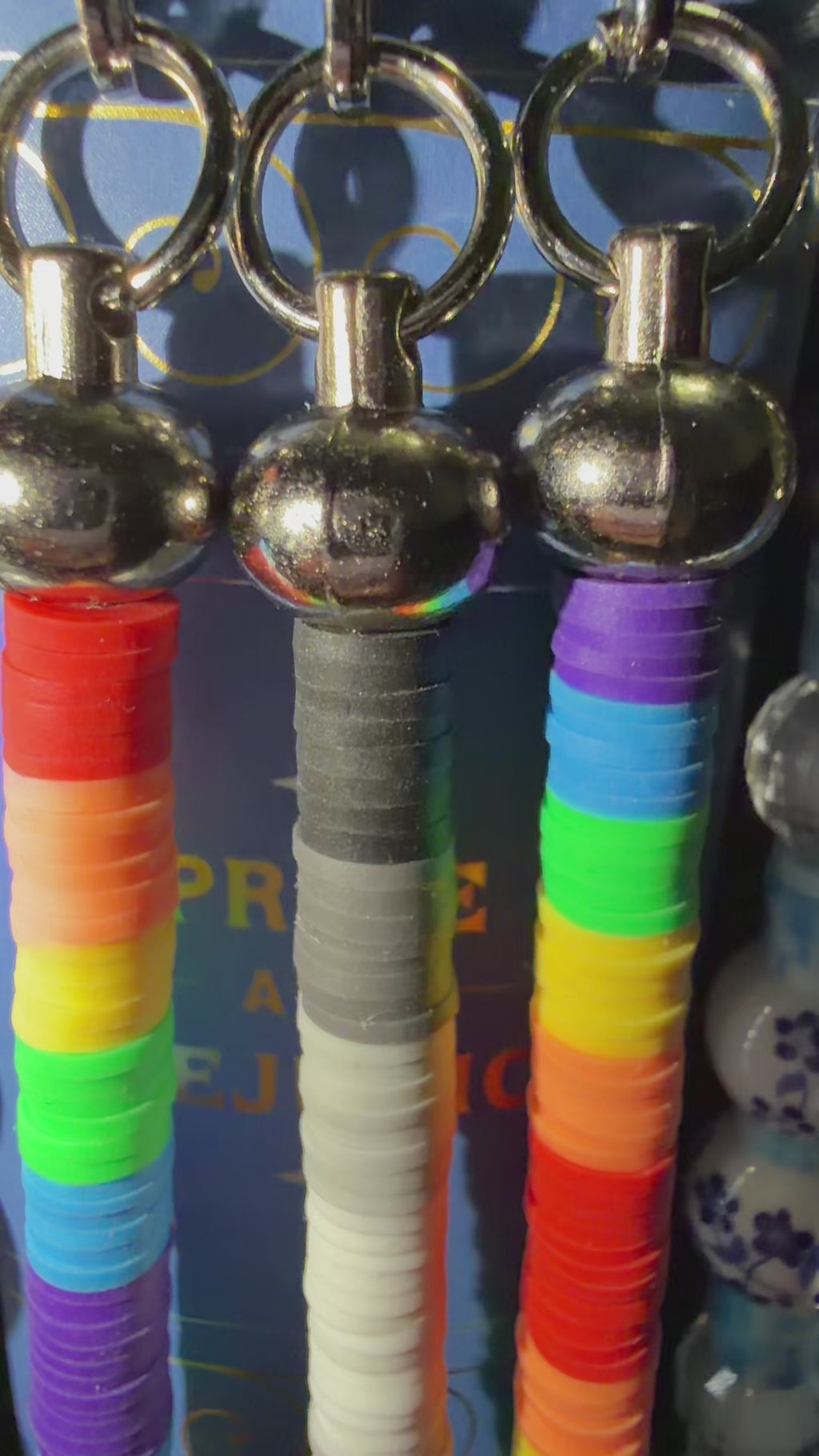 Video showing close ups of the bookmarks